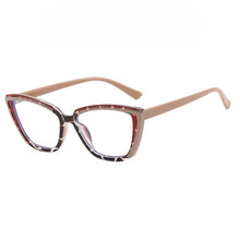 Load image into Gallery viewer, Ins Popular Fashion Polygon Cat Eye Multicolor TR90 Glasses Frame Women Clear Anti-Blue Light Eyewear Optical Men Frame