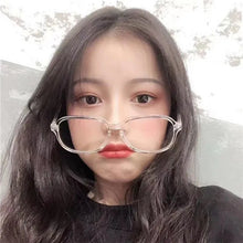 Load image into Gallery viewer, Ins korean Style Transparent Frame Plain Glasses Ultralight Men Women  Glasses for Wedding Party Decorate Eyeglasses