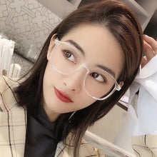 Load image into Gallery viewer, Ins korean Style Transparent Frame Plain Glasses Ultralight Men Women  Glasses for Wedding Party Decorate Eyeglasses