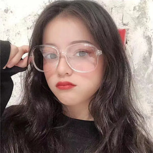 Ins korean Style Transparent Frame Plain Glasses Ultralight Men Women  Glasses for Wedding Party Decorate Eyeglasses