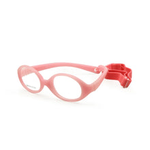 Load image into Gallery viewer, Italian Flexible No Screw Girls Glasses with Cord Size 41mm, Boys Glasses &amp; Strap, Children Eyeglasses, Bendable Baby Eyeglasses