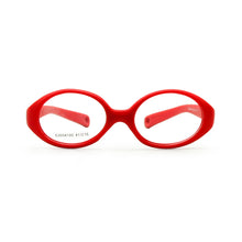 Load image into Gallery viewer, Italian Flexible No Screw Girls Glasses with Cord Size 41mm, Boys Glasses &amp; Strap, Children Eyeglasses, Bendable Baby Eyeglasses
