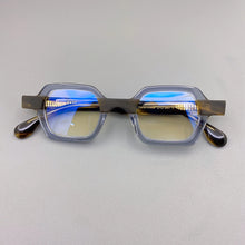 Carica l&#39;immagine nel visualizzatore di Gallery, Italy Luxury Brand Acetate Glasses Frames Men Personalized Sunglasses Retro  Sunglasses of High Quality