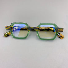 Carica l&#39;immagine nel visualizzatore di Gallery, Italy Luxury Brand Acetate Glasses Frames Men Personalized Sunglasses Retro  Sunglasses of High Quality
