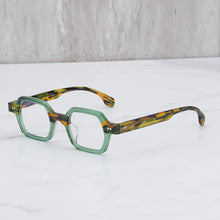 Carica l&#39;immagine nel visualizzatore di Gallery, Italy Luxury Brand Acetate Glasses Frames Men Personalized Sunglasses Retro  Sunglasses of High Quality