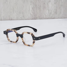 Carica l&#39;immagine nel visualizzatore di Gallery, Italy Luxury Brand Acetate Glasses Frames Men Personalized Sunglasses Retro  Sunglasses of High Quality