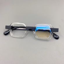 Carica l&#39;immagine nel visualizzatore di Gallery, Italy Luxury Brand Acetate Glasses Frames Men Personalized Sunglasses Retro  Sunglasses of High Quality
