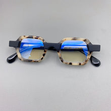Carica l&#39;immagine nel visualizzatore di Gallery, Italy Luxury Brand Acetate Glasses Frames Men Personalized Sunglasses Retro  Sunglasses of High Quality