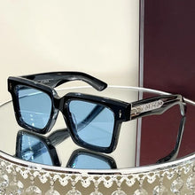 Load image into Gallery viewer, JACQ Fashion Cool Square Black Men&#39;s Sunglasses JMM Versatile Orange Women&#39;s Sunglasses Party Beach Travel Kit