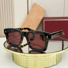 Load image into Gallery viewer, JACQ  Square Blue Cool Men&#39;s Sunglasses High Grade Vinegar Fiber Manufacturing Tourism Party Beach KAINE Women&#39;s Glasses