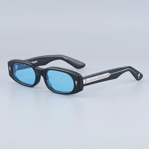 JACQUES JMM HULYA Sunglasses Men Thick Acetate Tortoise Oval Eyeglasses Original Quality Jewel   Men Glasses for Women