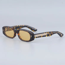 Carica l&#39;immagine nel visualizzatore di Gallery, JACQUES JMM HULYA Sunglasses Men Thick Acetate Tortoise Oval Eyeglasses Original Quality Jewel   Men Glasses for Women