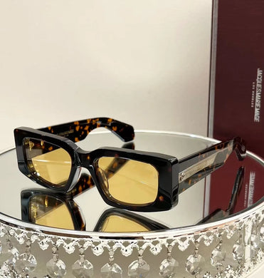 JACQUES MARIE MAGE SUPERSONIC Thick Acetate Women Men UV400 Protection Vintage Retro Classcial Sunglasses with Case Oculos