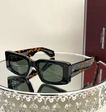 Load image into Gallery viewer, JACQUES MARIE MAGE SUPERSONIC Thick Acetate Women Men UV400 Protection Vintage Retro Classcial Sunglasses with Case Oculos