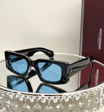 Load image into Gallery viewer, JACQUES MARIE MAGE SUPERSONIC Thick Acetate Women Men UV400 Protection Vintage Retro Classcial Sunglasses with Case Oculos