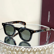 Load image into Gallery viewer, JACQUES MARIE MAGE VENDOME Thick Acetate Women Men UV400 Protection Vintage Retro Classcial Sunglasses with Case Oculos