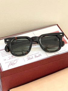 JACQUES MARIE MAGE VENDOME Thick Acetate Women Men UV400 Protection Vintage Retro Classcial Sunglasses with Case Oculos