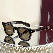 Load image into Gallery viewer, JACQUES MARIE MAGE VENDOME Thick Acetate Women Men UV400 Protection Vintage Retro Classcial Sunglasses with Case Oculos