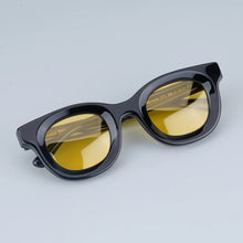 Load image into Gallery viewer, JAPANESE Oval Concept High Street Sunglasses Frames Retro Vintage Designer Classical Thick Acetate Men Eyeglasses with Full Case