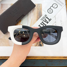 Load image into Gallery viewer, JAPANESE Oval Concept High Street Sunglasses Frames Retro Vintage Designer Classical Thick Acetate Men Eyeglasses with Full Case