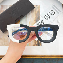 Load image into Gallery viewer, JAPANESE Oval Concept High Street Sunglasses Frames Retro Vintage Designer Classical Thick Acetate Men Eyeglasses with Full Case