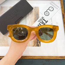 Load image into Gallery viewer, JAPANESE Oval Concept High Street Sunglasses Frames Retro Vintage Designer Classical Thick Acetate Men Eyeglasses with Full Case