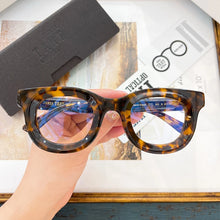 Load image into Gallery viewer, JAPANESE Oval Concept High Street Sunglasses Frames Retro Vintage Designer Classical Thick Acetate Men Eyeglasses with Full Case