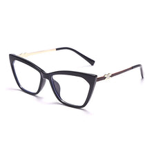 Load image into Gallery viewer, JASPEER Retro Cat Eye Glasses Frames Women Square Eye Glasses Frames Men Eyeglasses Optical Frames Customized Glassess Eyewear