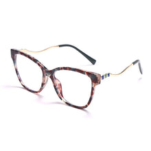 Load image into Gallery viewer, JASPEER Retro Cat Eye Glasses Frames Women Square Eye Glasses Frames Men Eyeglasses Optical Frames Customized Glassess Eyewear