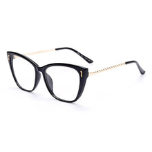 Load image into Gallery viewer, JASPEER Retro Cat Eye Glasses Frames Women Square Eye Glasses Frames Men Eyeglasses Optical Frames Customized Glassess Eyewear