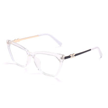 Load image into Gallery viewer, JASPEER Retro Cat Eye Glasses Frames Women Square Eye Glasses Frames Men Eyeglasses Optical Frames Customized Glassess Eyewear