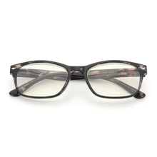 Load image into Gallery viewer, JM  Blue Light Square Reading Glasses for Women Men Spring Hinge Vintage Reading Glasses UV400