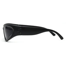 Carica l&#39;immagine nel visualizzatore di Gallery, JM Wrap Around Y2K Sunglasses for Men Women Trendy Futuristic Oval Shades