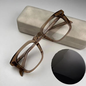 JMM JMMPD02 Handcraft in Japan Acetate Sunglasses Square Tortoise Men Classical Handmade Designer Brand Prescription Eyeglasses