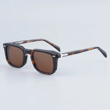 Load image into Gallery viewer, JMM JMMPD02 Handcraft in Japan Acetate Sunglasses Square Tortoise Men Classical Handmade Designer Brand Prescription Eyeglasses