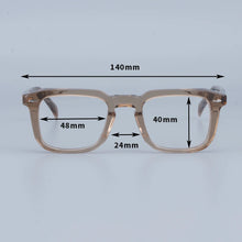 Load image into Gallery viewer, JMM JMMPD02 Handcraft in Japan Acetate Sunglasses Square Tortoise Men Classical Handmade Designer Brand Prescription Eyeglasses