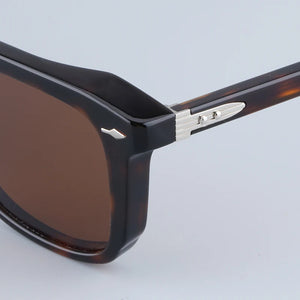 JMM JMMPD02 Handcraft in Japan Acetate Sunglasses Square Tortoise Men Classical Handmade Designer Brand Prescription Eyeglasses
