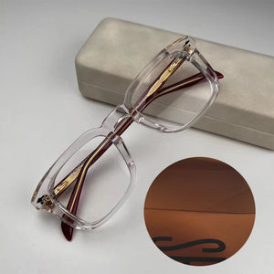 JMM JMMPD02 Handcraft in Japan Acetate Sunglasses Square Tortoise Men Classical Handmade Designer Brand Prescription Eyeglasses