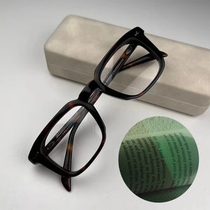 JMM JMMPD02 Handcraft in Japan Acetate Sunglasses Square Tortoise Men Classical Handmade Designer Brand Prescription Eyeglasses