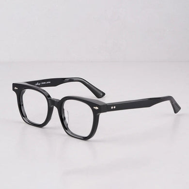 JMM Liked nn036 Classical Vintage Square Glasses Frames Men Handmade Italy Acetate Prescription Luxury Brand Retro Eyeglass