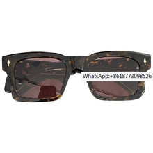 Load image into Gallery viewer, JMM Premium Vinegar Fiber Cool Square Men&#39;s and Women&#39;s Sunglasses KAINE Anti UV JACQU Ball Kit