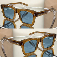 Load image into Gallery viewer, JMM Premium Vinegar Fiber Cool Square Men&#39;s and Women&#39;s Sunglasses KAINE Anti UV JACQU Ball Kit