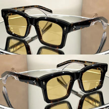 Load image into Gallery viewer, JMM Premium Vinegar Fiber Cool Square Men&#39;s and Women&#39;s Sunglasses KAINE Anti UV JACQU Ball Kit