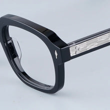 Load image into Gallery viewer, JMM Union Eyeglasses Designer Men Handmade Acetate Black Tortoise Japan Style Glasses Ladies Outdoor Eyewear with Case