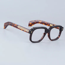 Load image into Gallery viewer, JMM Union Eyeglasses Designer Men Handmade Acetate Black Tortoise Japan Style Glasses Ladies Outdoor Eyewear with Case