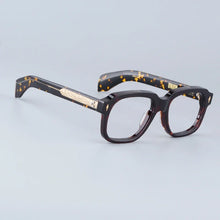 Load image into Gallery viewer, JMM Union Eyeglasses Designer Men Handmade Acetate Black Tortoise Japan Style Glasses Ladies Outdoor Eyewear with Case