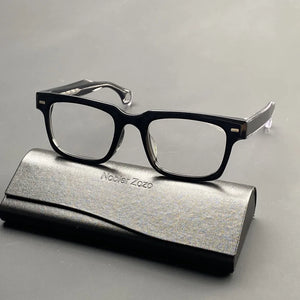 JMM thickened plate rectangular glasses frame  acetate optical glasses frame for men making prescription glasses for