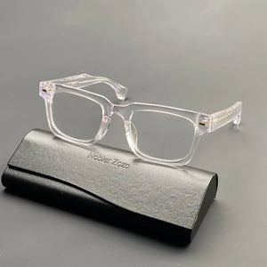 JMM thickened plate rectangular glasses frame  acetate optical glasses frame for men making prescription glasses for
