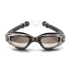 Load image into Gallery viewer, JULI Professional Swimming Goggles swim glasses with earplug Nose clip Electroplate Waterproof Silicone очки для плавани 2004