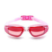 Load image into Gallery viewer, JULI Professional Swimming Goggles swim glasses with earplug Nose clip Electroplate Waterproof Silicone очки для плавани 2004